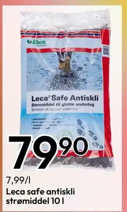 Gigaboks Leca safe antiskli strømiddel 10 l tilbud