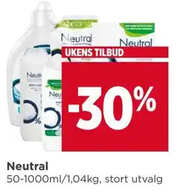 Meny Neutral tilbud