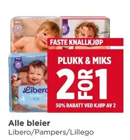 Meny Alle bleier tilbud