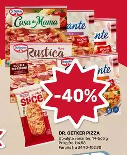 Matkroken DR. OETKER PIZZA tilbud