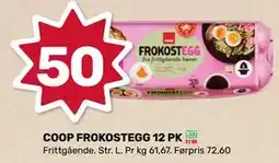 Matkroken COOP FROKOSTEGG 12 PK tilbud