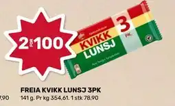 Matkroken FREIA KVIKK LUNSJ 3PK tilbud