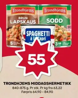 Matkroken TRONDHJEMS MIDDAGSHERMETIKK tilbud