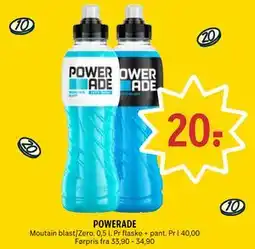 Coop Prix POWERADE tilbud