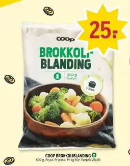 Coop Prix COOP BROKKOLIBLANDING tilbud