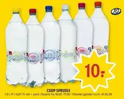 Coop Prix COOP SPRUDLE tilbud