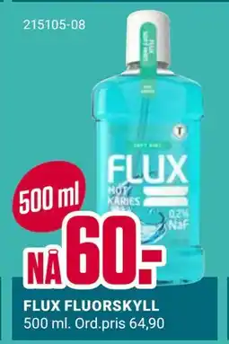 Europris FLUX FLUORSKYLL tilbud