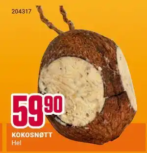 Europris KOKOSNØTT tilbud