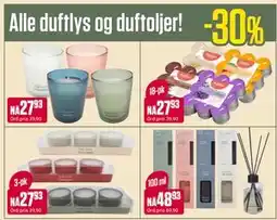Europris Alle duftlys og duftoljer! tilbud