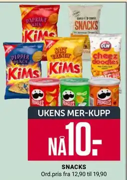 Europris SNACKS, App-pris tilbud