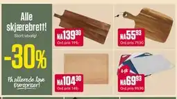 Europris Alle skjærebrett! tilbud