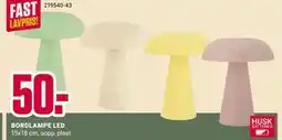 Europris BORDLAMPE LED tilbud