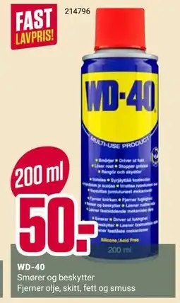 Europris WD-40 tilbud