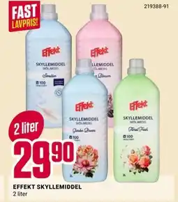 Europris EFFEKT SKYLLEMIDDEL tilbud