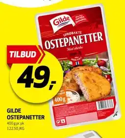 Bunnpris GILDE OSTEPANETTER tilbud