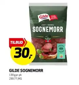 Bunnpris GILDE SOGNEMORR tilbud