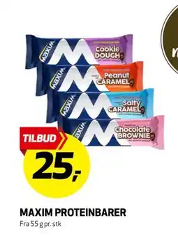 Bunnpris MAXIM PROTEINBARER tilbud