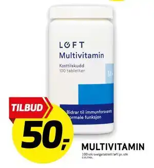 Bunnpris MULTIVITAMIN tilbud