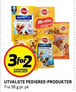 Bunnpris UTVALGTE PEDIGREE-PRODUKTER tilbud
