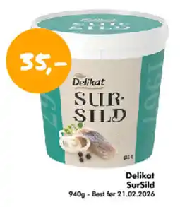 Havaristen Delikat SurSild tilbud