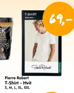 Havaristen Pierre Robert T-Shirt - Hvit S, M, L, XL, XXL tilbud
