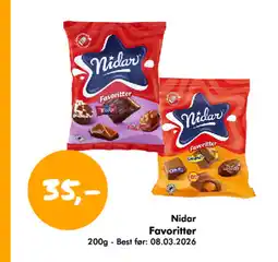 Havaristen Nidar Favoritter tilbud