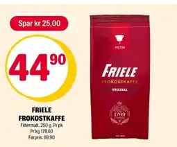Coop Extra Friele frokostkaffe tilbud