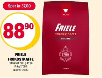 Friele frokostkaffe