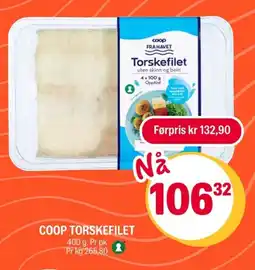Coop Extra Coop Torskefilet tilbud