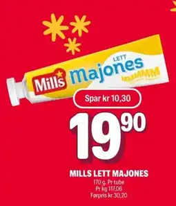 Coop Extra Mills Lett majones tilbud