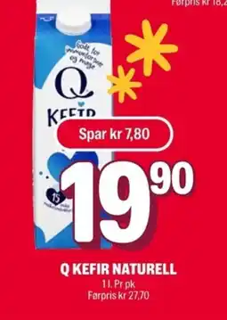 Coop Extra Q Kefir naturell tilbud
