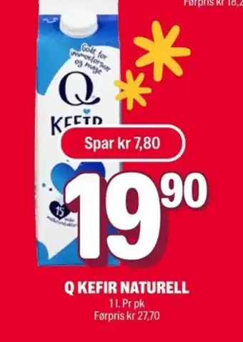 Coop Extra Q Kefir naturell tilbud