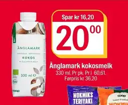 Coop Extra Änglamark kokosmelk tilbud