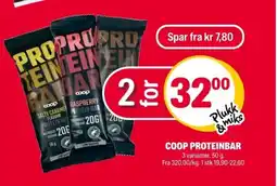 Coop Extra Coop proteinbar tilbud