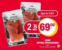 Coop Extra Coop Oppdal spekeskinke tilbud