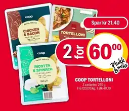 Coop Extra Coop tortelloni tilbud