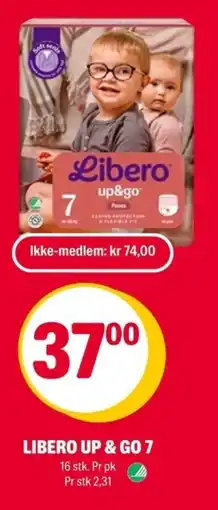 Coop Extra Libero Up & go 7 tilbud