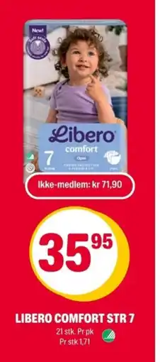 Coop Extra Libero comfort str 7 tilbud