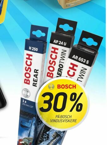 Thansen bosch vindusviskere tilbud