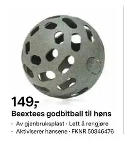 Felleskjøpet Beextees godbitball til høns tilbud