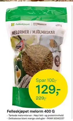 Felleskjøpet Felleskjøpet melorm 400 G tilbud