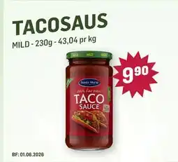Holdbart TACOSAUS tilbud