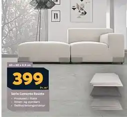 Megaflis Serie Cemento Rasato tilbud