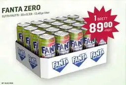 Holdbart FANTA ZERO tilbud