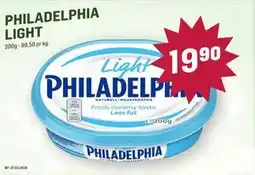 Holdbart PHILADELPHIA LIGHT tilbud