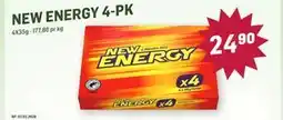 Holdbart NEW ENERGY 4-PK tilbud