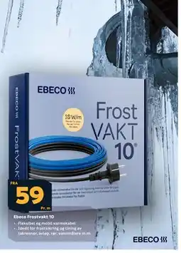 Megaflis Ebeco Frostvakt 10 tilbud