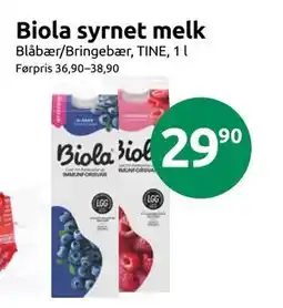 Joker Biola syrnet melk tilbud