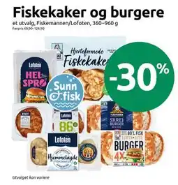 Joker Fiskekaker og burgere tilbud