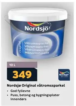 Megaflis Nordsjø Original våtromssparkel tilbud
